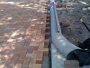 90 herringbone installation